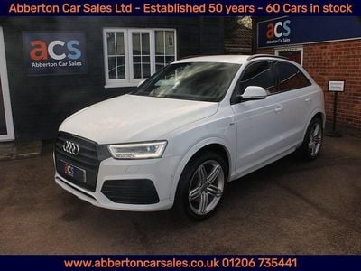 Second-hand Audi Q3 S-line plus 184 CP (135 kW) 2016 Alb SUV