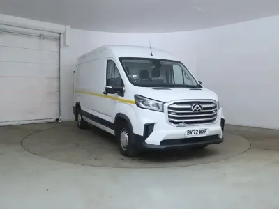 Used Maxus V90 163 HP (119 kW) 2022 White Van
