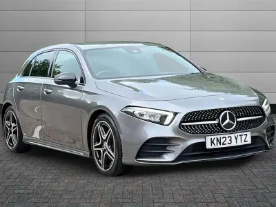 Used Mercedes A200 Executive 163 HP (119 kW) 2023 Mountain grey Hatchback