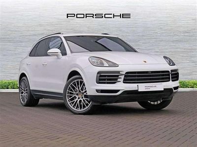 White Used 2022 Porsche Cayenne Platinum Edition SUV | £55,750 (Good price)