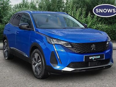 Used Peugeot 3008 Allure Premium 131 HP (96 kW) 2022 Blue SUV