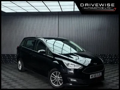 Used Ford Grand C-Max Zetec 120 HP (88 kW) 2017 Black MPV