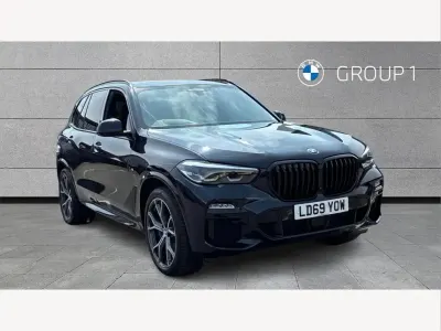 Used BMW X5 M Sport 394 HP (289 kW) 2019 Black SUV