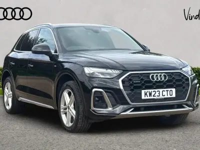 Used Audi Q5 S-Line 200 HP (147 kW) 2023 Black SUV