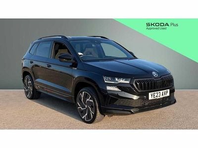 Used Skoda Karoq SportLine 150 HP (110 kW) 2023 Black SUV