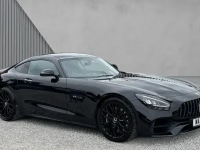Begagnad Mercedes AMG GT AMG 530 HK (389 kW) 2021 Svart Sportkupé