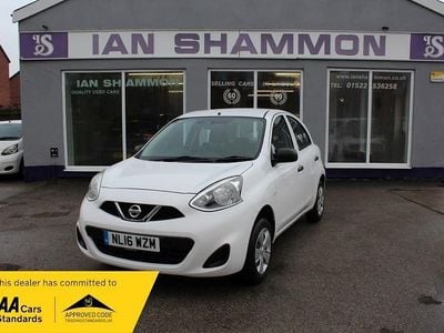 White Used 2016 Nissan Micra Visia Hatchback | £5,495 (Fair price)