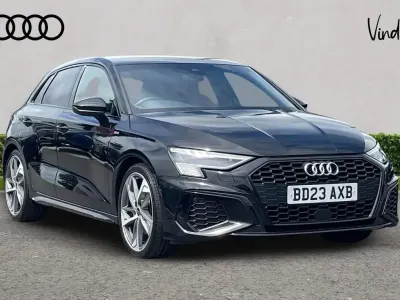 Used Audi A3 Comfort 147 HP (108 kW) 2023 Black Sedan