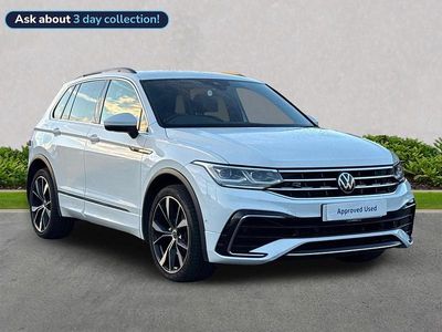 White Used 2023 VW Tiguan R-line SUV | £28,131 (Fair price)