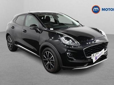 Used Ford Puma Titanium 125 HP (91 kW) 2023 Black SUV