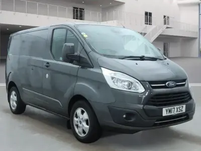 Begagnad Ford Transit Custom Limited 128 HK (94 kW) 2017 Grå