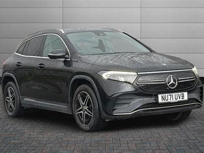 Cosmos black Used 2021 Mercedes EQA250 AMG line SUV | £16,895 (Fair price)