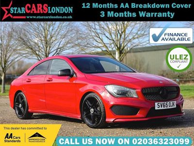 Used Mercedes CLA180 AMG 122 HP (89 kW) 2015 Red Sedan