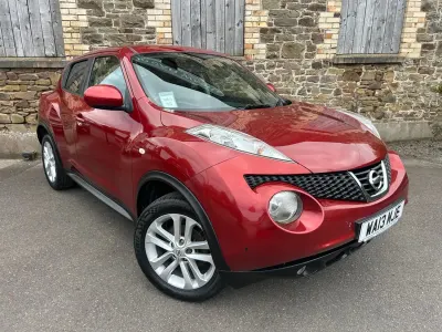 Usado Nissan Juke Acenta 110 CV (80 kW) 2013 Rojo SUV