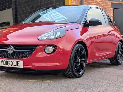 Used Vauxhall Adam 70 HP (51 kW) 2016 Red Hatchback