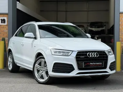 Begagnad Audi Q3 S-line plus 184 HK (135 kW) 2016 Vit SUV