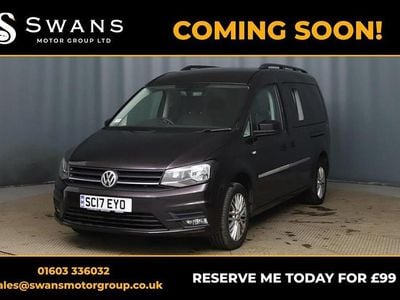 Used VW Caddy Maxi Life Life 2017 Mauve/purple MPV