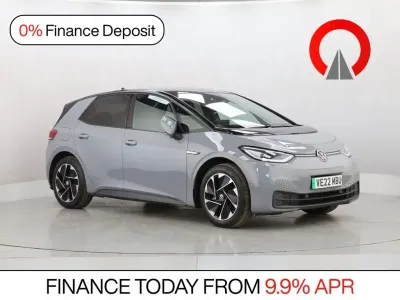 Used VW ID.3 Pro Performance 150 kW (204 HP) 2022 Grey Hatchback