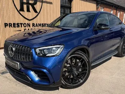 Used Mercedes GLC63 AMG Premium Plus 476 HP (350 kW) 2019 Blue SUV