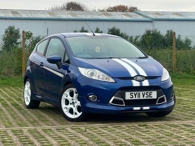 Used Ford Fiesta S 133 HP (97 kW) 2011 Blue Hatchback