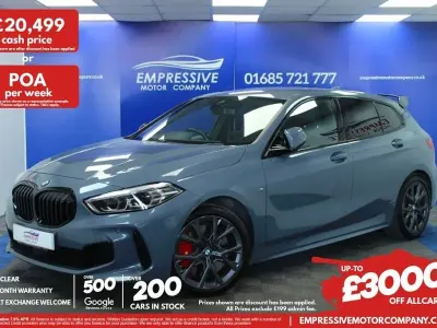 Used BMW 128 Comfort Edition 2021 Grey Hatchback