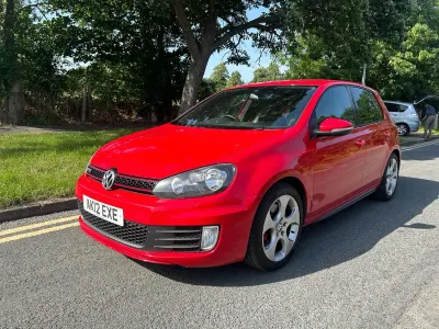 Used VW Golf VII GTI 2012 Red Hatchback