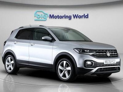 Used VW T-Cross SEL 110 HP (80 kW) 2020 Silver SUV