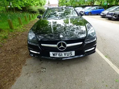 Begagnad Mercedes SLK200 Sport Edition 184 HK (135 kW) 2011 Svart Cab