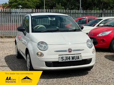 Used Fiat 500 Pop 69 HP (50 kW) 2014 White Hatchback