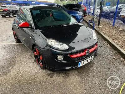 Used Vauxhall Adam Slam 2014 Black Hatchback