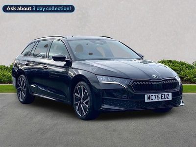 Used Skoda Octavia SportLine 110 HP (80 kW) 2026 Black magic pearl effect Estate