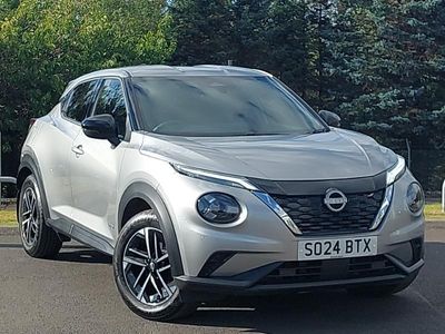 Silver Used 2024 Nissan Juke N-Connecta SUV | £18,498 (Fair price)