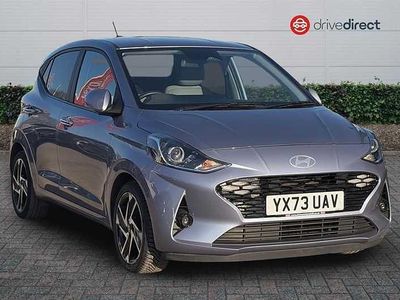 Used Hyundai i10 Premium 67 HP (49 kW) 2023 Blue Hatchback