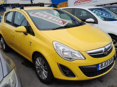 Used Vauxhall Corsa 2013 Yellow Hatchback