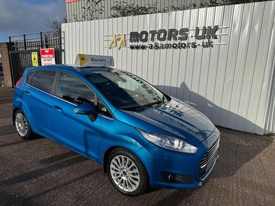 Blue Used 2013 Ford Fiesta Titanium Hatchback | £3,300 (Fair price)
