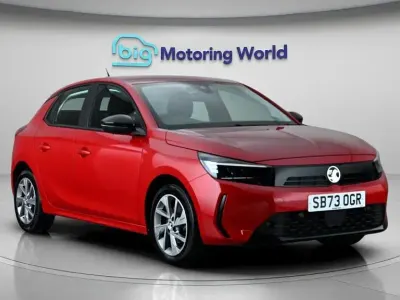 Used Vauxhall Corsa Design Edition 75 HP (55 kW) 2023 Red Hatchback
