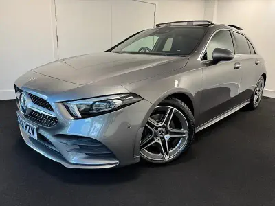 Used Mercedes A200 AMG Line Premium Plus 160 HP (117 kW) 2021 Grey Hatchback