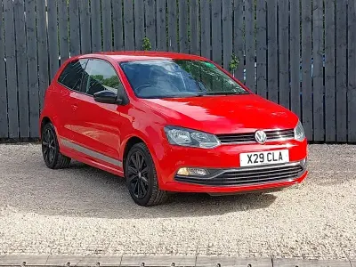 Used VW Polo Beats 90 HP (66 kW) 2017 Red Hatchback