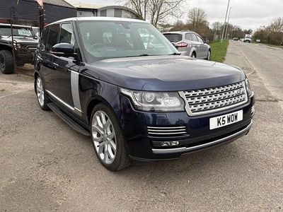 Used Land Rover Range Rover Autobiography 258 HP (189 kW) 2016 Blue SUV