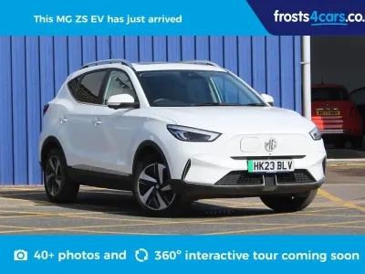 Used MG ZS Trophy 130 kW (177 HP) 2023 White SUV