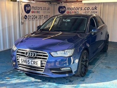 Used Audi A3 Sport 110 HP (80 kW) 2015 Blue Hatchback