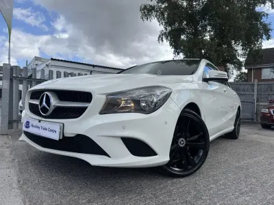 Used Mercedes CLA200 2014 White Coupe
