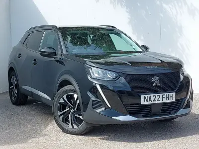 Used Peugeot e-2008 Allure Premium 100 kW (136 HP) 2022 Black SUV