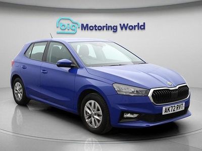 Used Skoda Fabia Comfort 110 HP (80 kW) 2022 Blue Hatchback