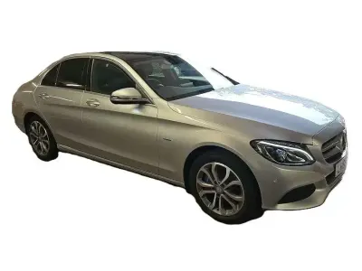 Begagnad Mercedes C350e Premium Plus 2016 Silver Sedan