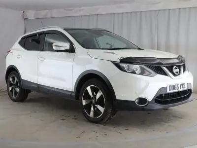 Used Nissan Qashqai N-TEC 110 HP (80 kW) 2015 White SUV