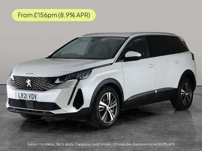 White Used 2021 Peugeot 5008 Allure Hatchback | £12,424 (Fair price)