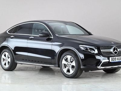 Used Mercedes GLC220 Premium 170 HP (125 kW) 2019 Black Coupe