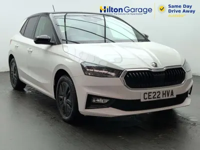 Used Skoda Fabia Colour Edition 2022 White Hatchback