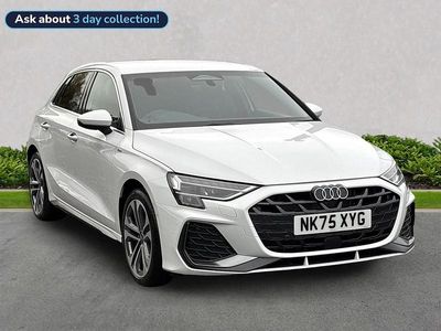 Used Audi A3 S-Line 147 HP (108 kW) 2025 White Hatchback